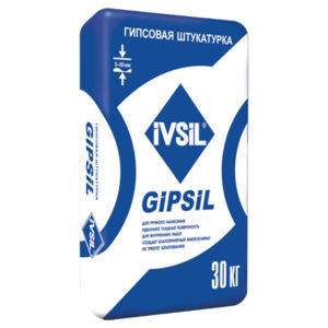 Купить IVSIL-GIPSIL Штукатурка гипсовая (30кг) Донецк