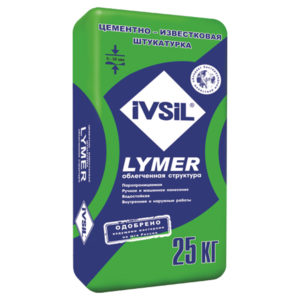 Купить IVSIL LYMER Штукатурка (цементно-известковая) (25кг) Донецк